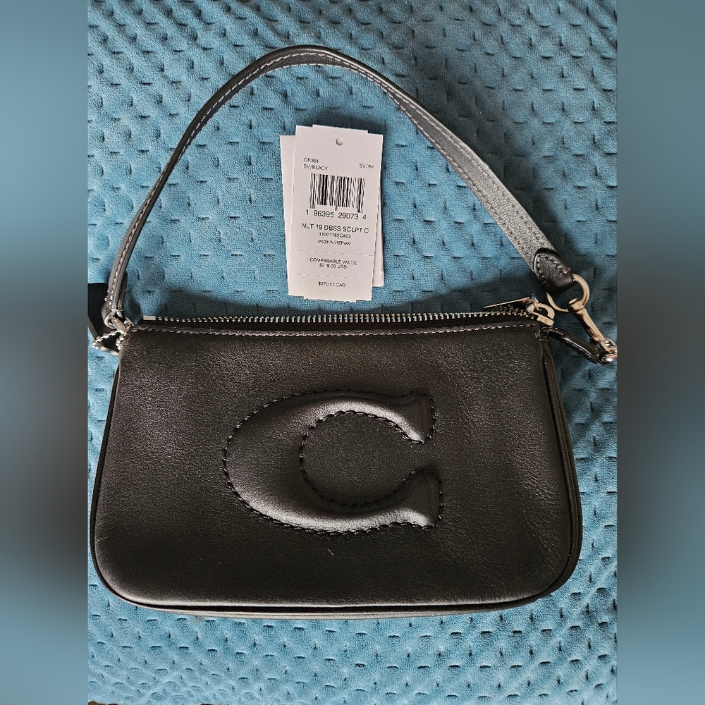 Coach Nolita 19 in black leather